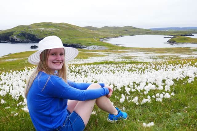 Chloe Irvine has an accent associated with the island of Whalsay