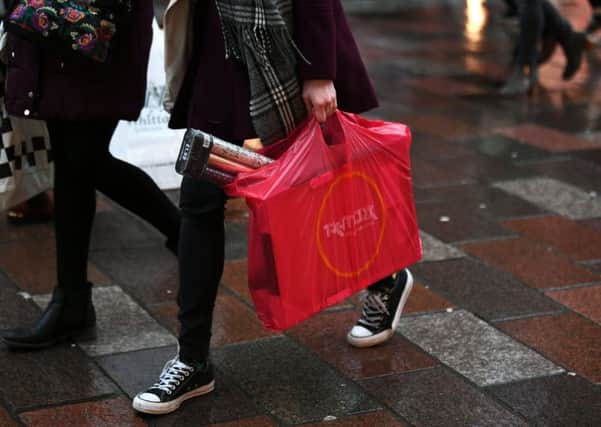 Mild March flattered figures but online sales saw the biggest boost. Picture: John Devlin