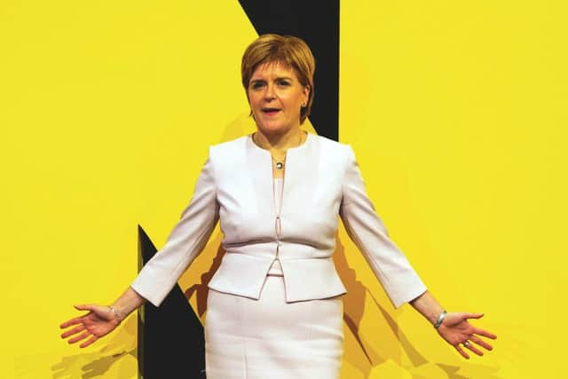 Nicola Sturgeon considers the result of the Brexit referendum a material change in Scotland's circumstances. Picture: Duncan McGlynn/Getty