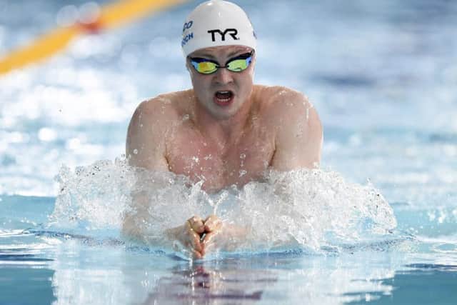 Ross Murdoch in action during the 200 breaststroke at the British Swimming Championships at Tollcross in Glasgow. Picture: Ian Rutherford/PA Wire