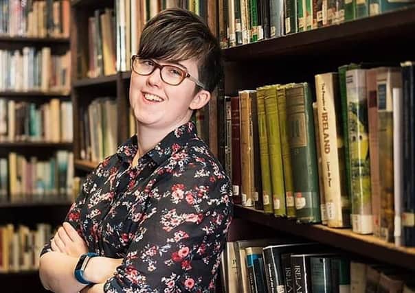 Journalist Lyra McKee was shot dead overnight during riots in the Creggan area of Derry. Picture: AFP/Getty Images