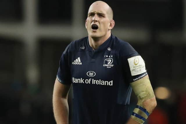 Devin Toner of Leinster looks on during a Champions Cup match. Pic: David Rogers/Getty