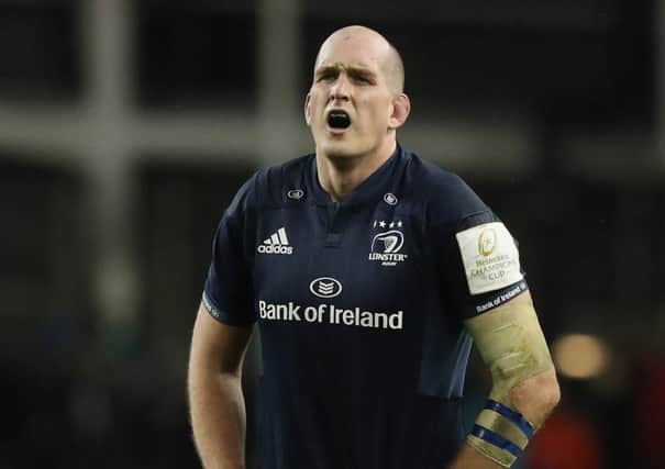 Devin Toner of Leinster looks on during a Champions Cup match. Pic: David Rogers/Getty