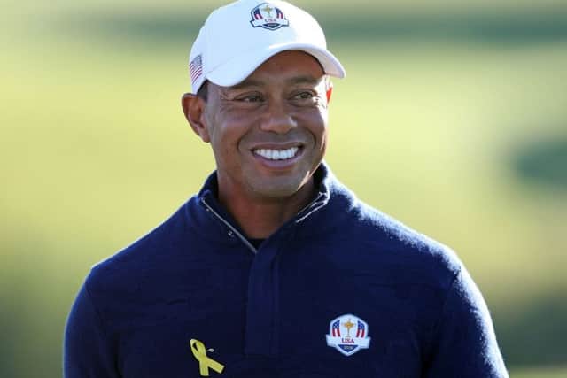A new book explores Tiger Woods and other famous sportsmen. Pic: David Davies/PA