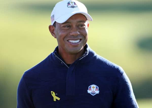 A new book explores Tiger Woods and other famous sportsmen. Pic: David Davies/PA