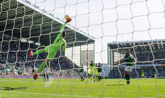 Ofir Marciano produced a number of top-drawer saves to deny Celtic. Picture: SNS Group