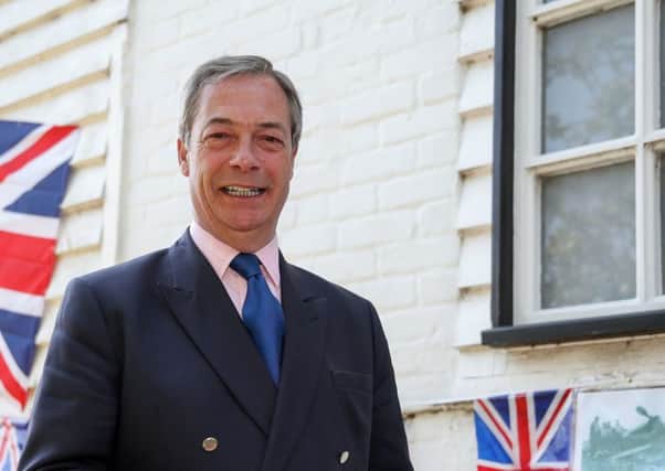 Nigel Farage. Picture: Andrew Matthews/PA Wire