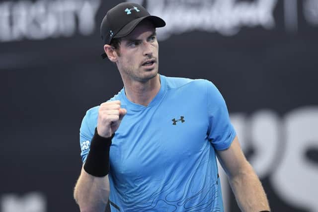 Andy Murray is recovering from a hip operation. Picture: Getty