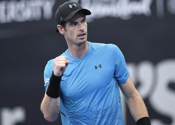 Andy Murray is recovering from a hip operation. Picture: Getty
