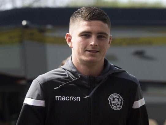 Motherwell winger Jake Hastie.