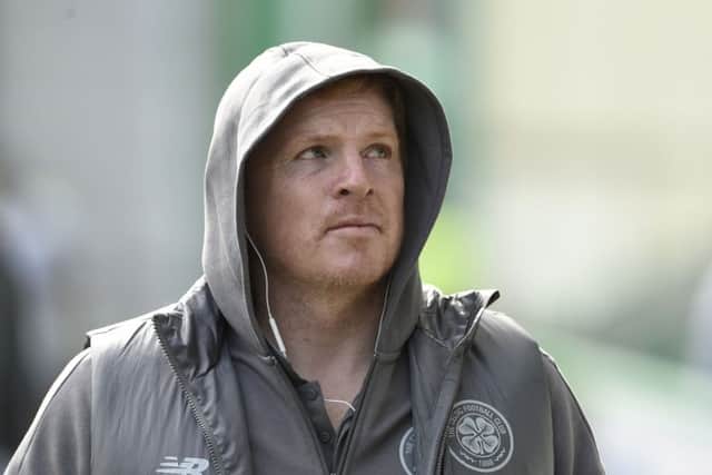 Celtic manager Neil Lennon wasnt happy with his teams display in Sundays 0-0 draw at Hibs. Picture: PA.