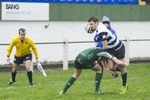 Scott King of Heriot's impressed for Scotland U18s. Picture: SNS