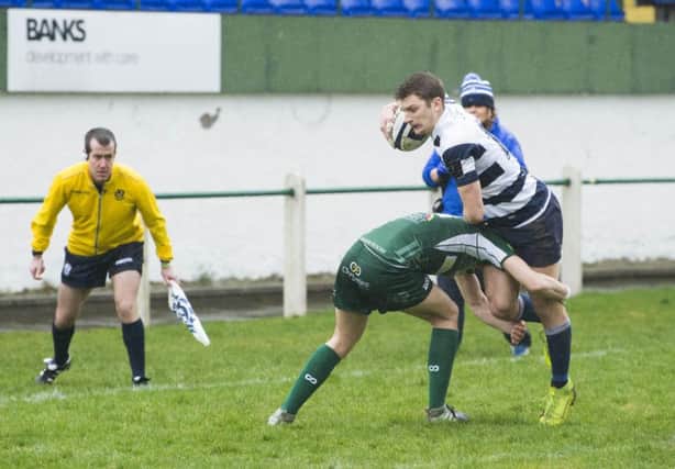Scott King of Heriot's impressed for Scotland U18s. Picture: SNS