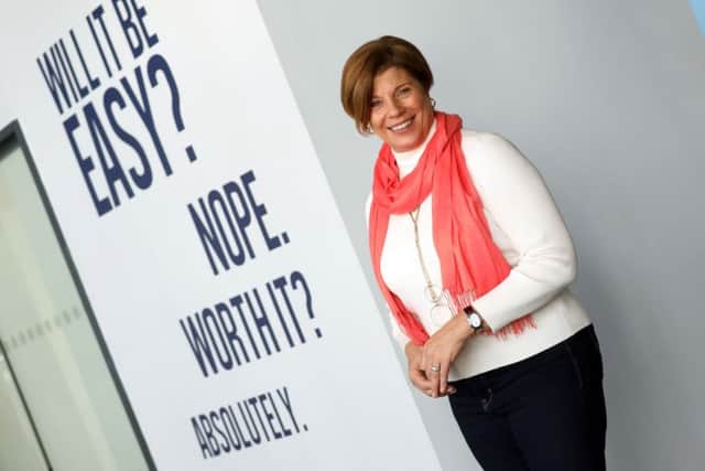 Melinda Matthews Clarkson, CodeClan CEO, called the initiative a 'win-win'. Picture: Stewart Attwood