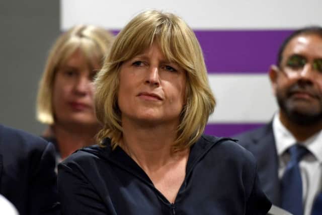 Rachel Johnson is to stand as European election candidate for the pro-remain party Change UK. (Photo by Finnbarr Webster/Getty Images)