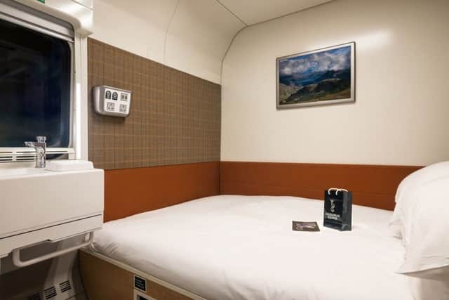 The £150m new fleet includes cabins with double beds, showers, and en suites for the first time