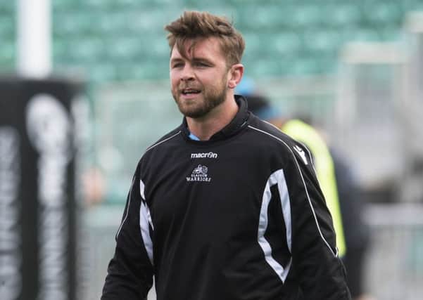 Glasgow co-captain Ryan Wilson hopes to make his comeback from injury in this weekend's derby against Edinburgh. Picture: Craig Foy/SNS/SRU