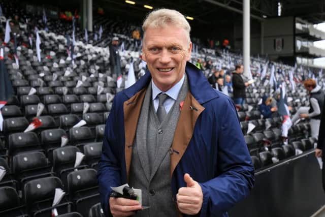 David Moyes is among the candidates to become the next Scotland manager. Picture: Getty.