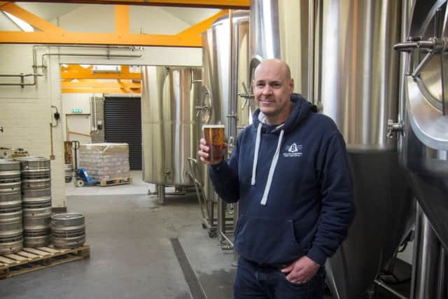 Kieran Middleton, Bellfields head of brewing and business development, at the capital brewery. Picture: Contributed