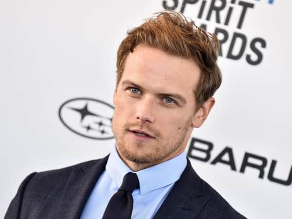 Sam Heughan's name is being used by scammers on a fake Instagram account