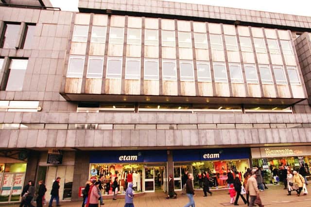 The exterior of the now defunct shopping centre on Princes Street.