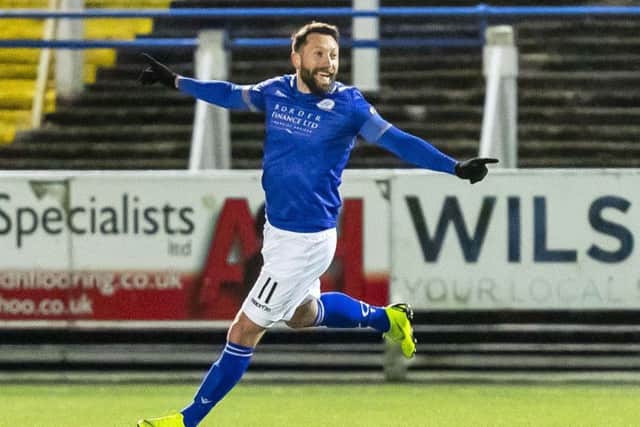 Stephen Dobbie has been nominated for Championship Player of the Year. Pic: SNS/Roddy Scott