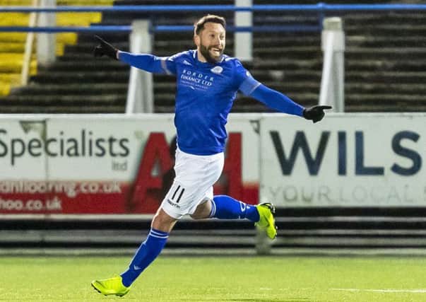 Stephen Dobbie has been nominated for Championship Player of the Year. Pic: SNS/Roddy Scott