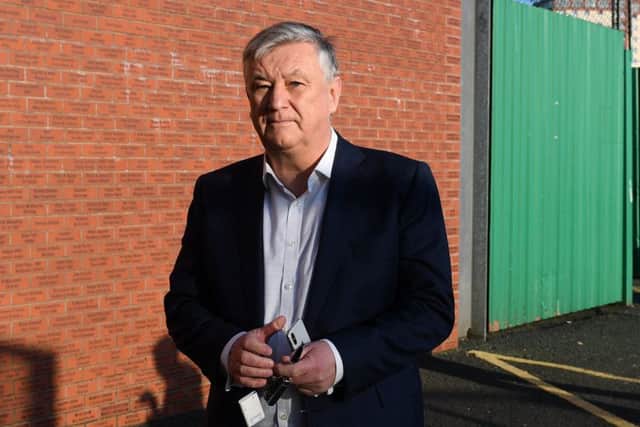 Celtic Chief Executive Peter Lawwell may be enticed by Stefan Baumgart's record. Pic: SNS/Paul Devlin