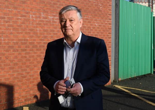 Celtic Chief Executive Peter Lawwell may be enticed by Stefan Baumgart's record. Pic: SNS/Paul Devlin