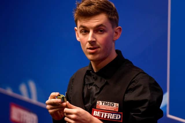 James Cahill beat Ronnie O'Sullivan. Picture: George Wood/Getty Images