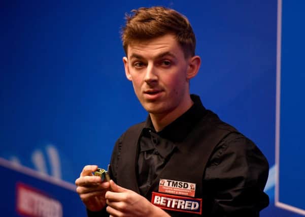 James Cahill beat Ronnie O'Sullivan. Picture: George Wood/Getty Images