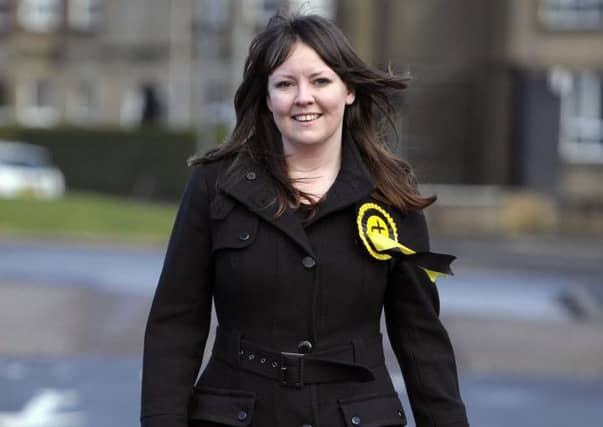 Natalie McGarry was elected as an MP in 2015.