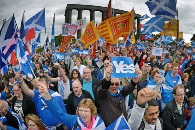 The UK Government is believed to be polling Scots to gauge how much they support independence. (Photo by Jeff J Mitchell/Getty Images)