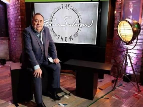 Alex Salmond continues to host a programme on Russia Today