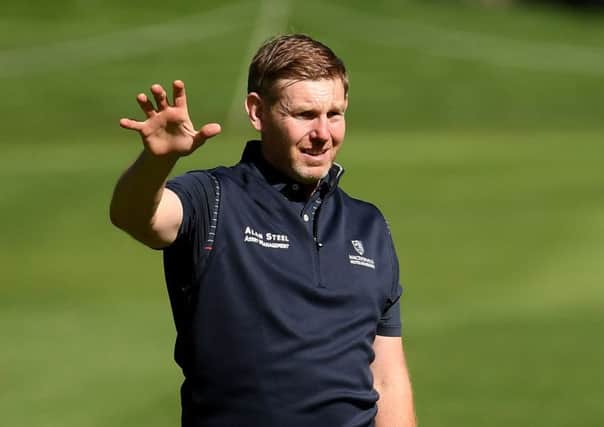 Buoyed by his recent win in the Hero Indian Open, Stephen Gallacher spearheads a nine-strong Scottish contingent in the Trophee Hassan II. Picture: Getty Images