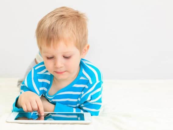 The WHO have recommended under twos should not be allowed any screen time (Photo: Shutterstock)