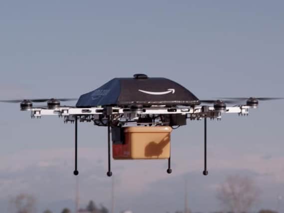 Companies such as Amazon have trialled drone delivery.
