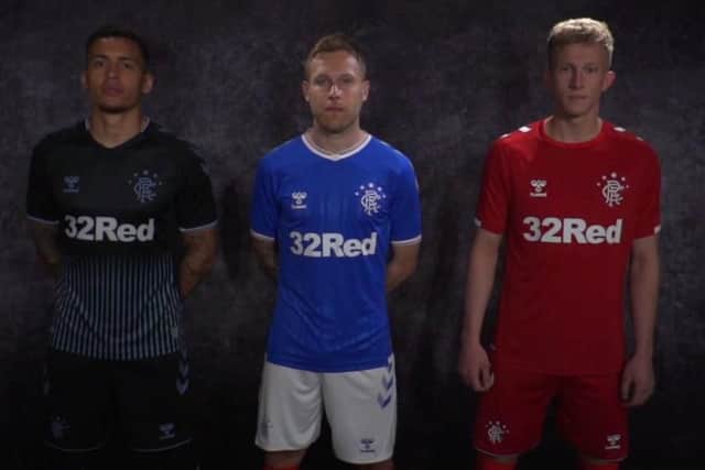 Rangers' first, second and third kits appear to have leaked online.