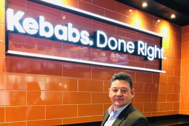 UK managing director Daniel Bunce said German Doner Kebab is pressing ahead with an 'aggressive growth strategy' in Scotland. Picture: Contributed