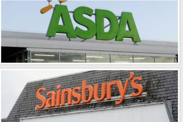 The merger between ASDA and Sainsbury's has been blocked.