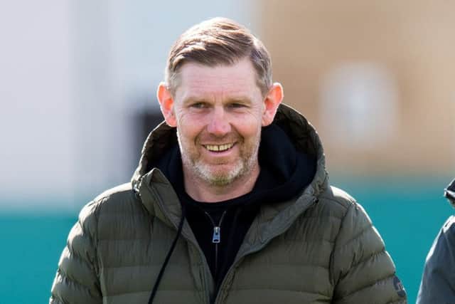 Stephen Gallacher holed 3-iron shot from 240 yards. Picture: SNS.