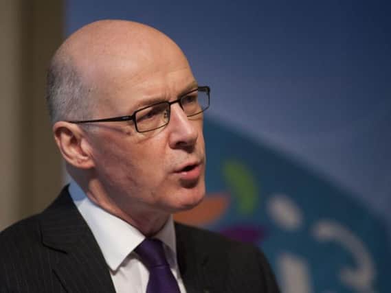 John Swinney said he hoped applicants would receive a payment within a month
