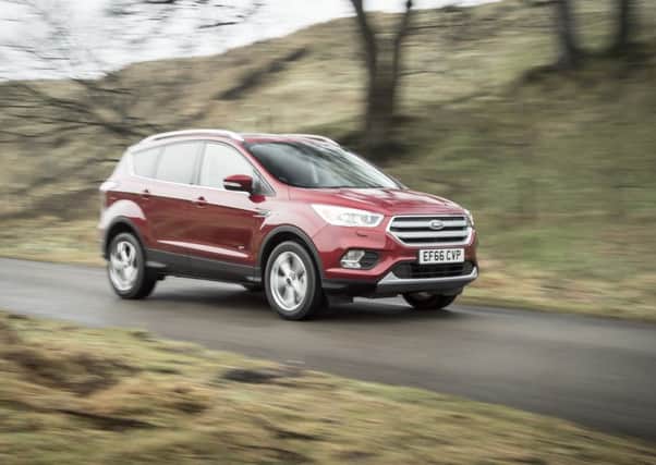 Tyre and road noise is subdued in the Ford Kuga. One passenger asked if it was an electric car, a tribute to its quiet manners. Photo: James Lipman