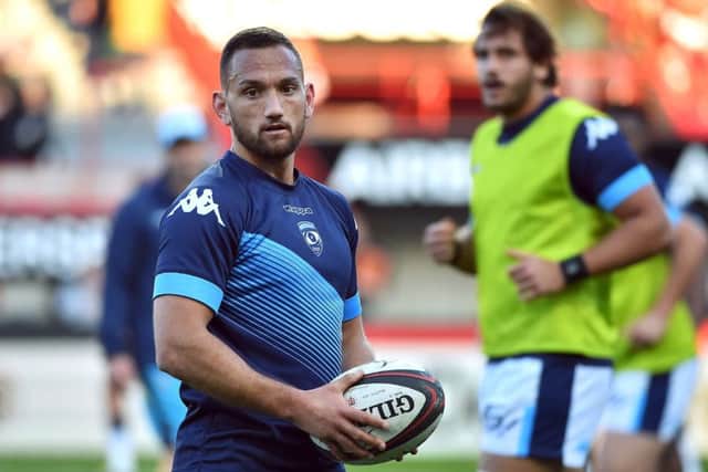 New Zelander fly-half Aaron Cruden has had an injured disrupted season with Montpellier. Picture: Remy Gabalda/AFP/Getty Images