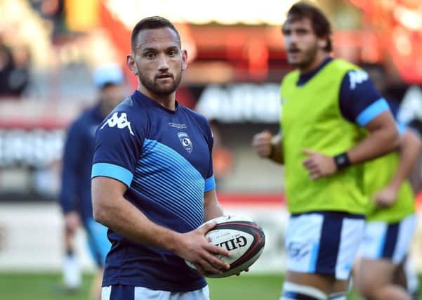 New Zelander fly-half Aaron Cruden has had an injured disrupted season with Montpellier. Picture: Remy Gabalda/AFP/Getty Images