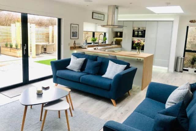 Occupying an idyllic spot just a stone's throw away from East Sands beach and St Andrews Harbour, this fully refurbished bungalow is perfect for a family getaway, housing up to eight guests. Book: https://bit.ly/2ZFmYAm