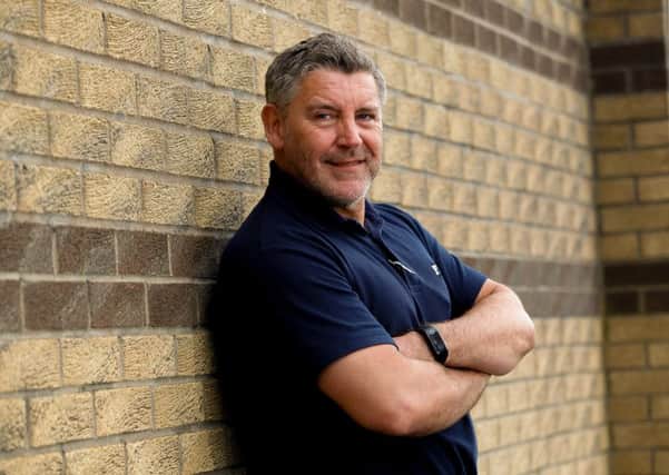 Now 53, former Hibs player Joe Tortolano's day job involves checking that schools and hospitals have safe water. Picture: Scott Louden