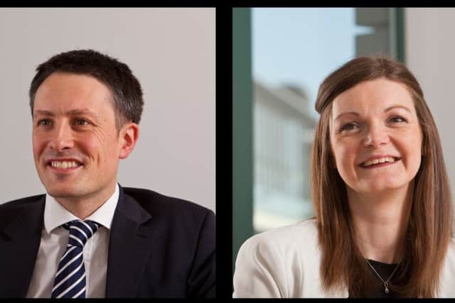 Shepherd and Wedderburn has promoted Douglas Sinclair and Judith Stephenson to partners. Picture: Contributed