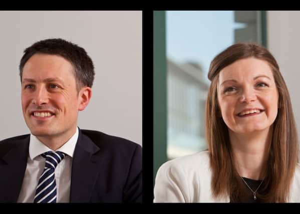 Shepherd and Wedderburn has promoted Douglas Sinclair and Judith Stephenson to partners. Picture: Contributed