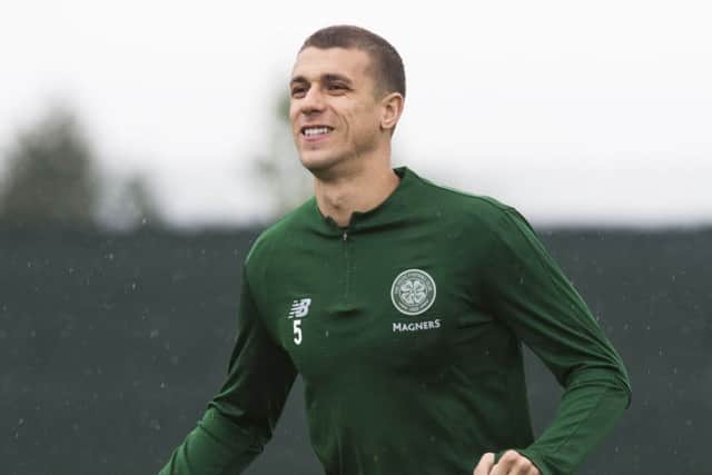 Jozo Simunovic will take a lead from Billy McNeill and go up in search of a goal at every corner against Kilmarnock. Picture: SNS.